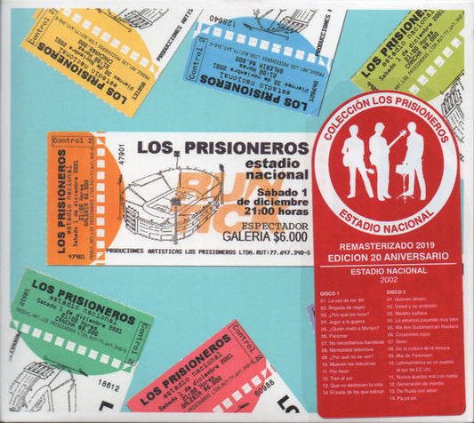 LOS PRISIONEROS - ESTADIO NACIONAL 2CD
