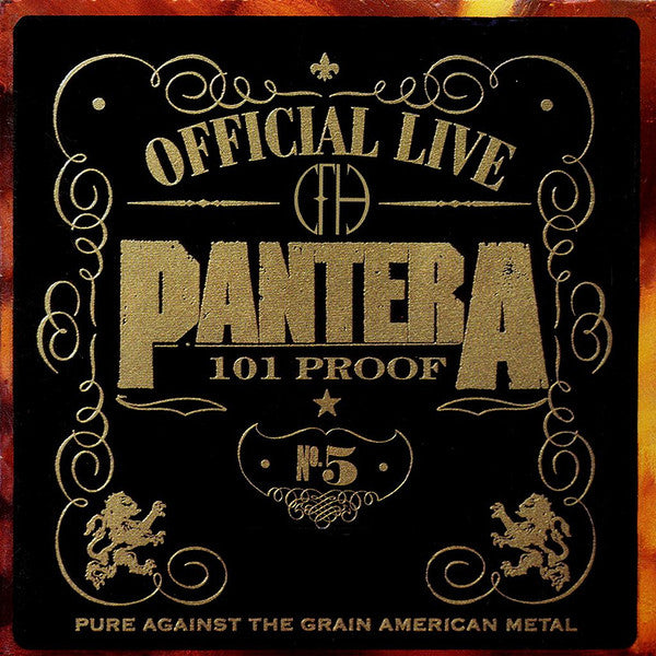 PANTERA - THE GREAT OFFICIAL LIVE 2LP