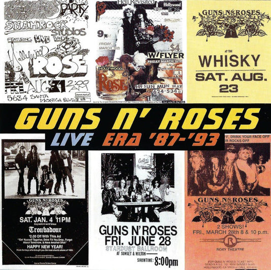 GUNS N  ROSES - LIVE ERA  87- 93