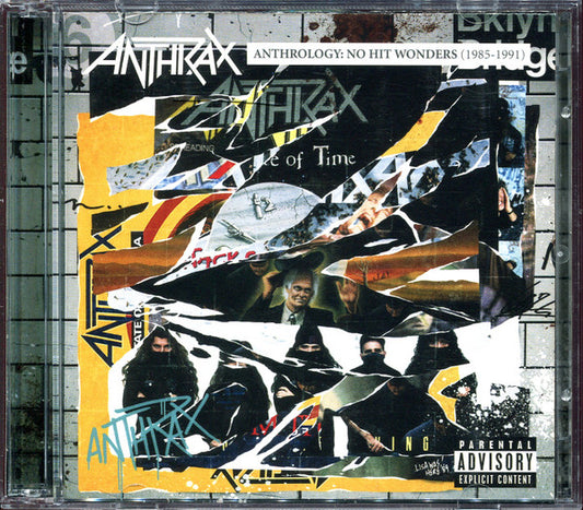 ANTHRAX - ANTHrOLOGY  NO HIT WONDER 1985-1991 2CD