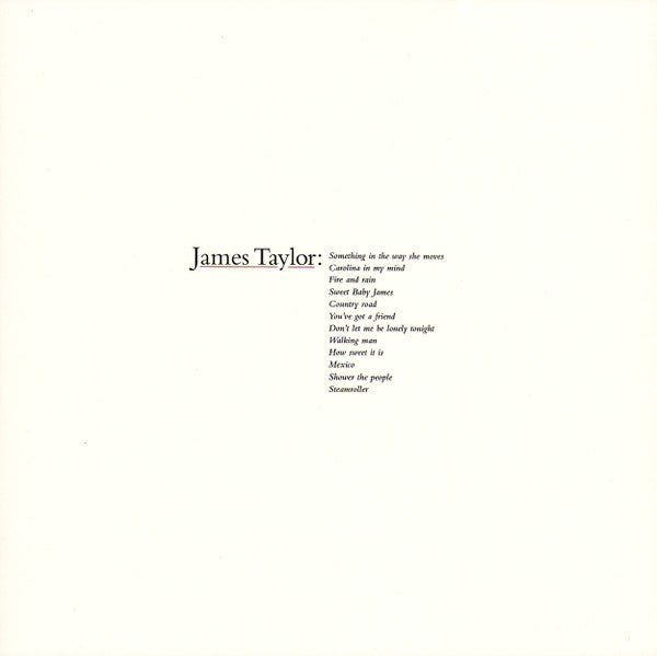 JAMES TAYLOR- GREATEST HITS